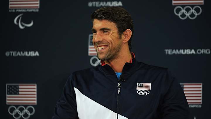 Michael Phelps gets custom shoes with son’s footprint inside Michael Phelps gets custom shoes with son’s footprint inside
