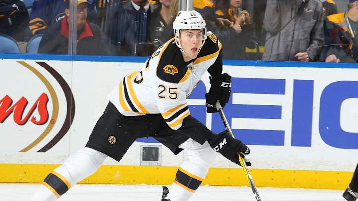 Bruins defenseman Brandon Carlo making the most of 'pretty crazy' rookie ride