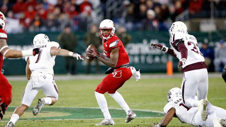Is Lamar Jackson ready to make the leap? With a year of experience, Louisville's QB poised to lead a contender Is Lamar Jackson ready to make the leap? With a year of experience, Louisville's QB poised to lead a contender