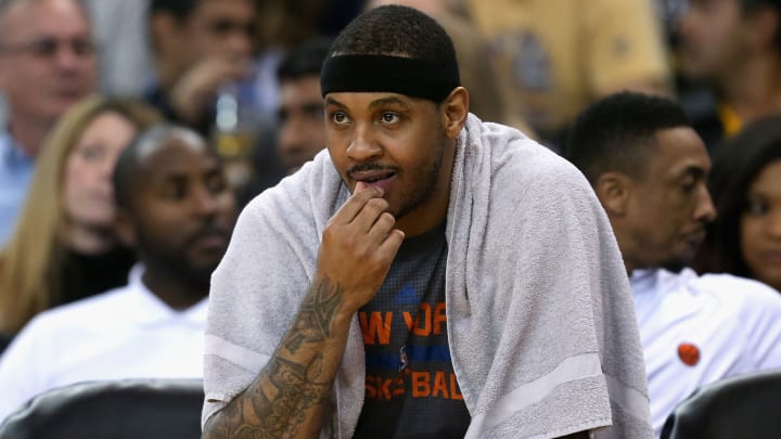 Carmelo Anthony expresses doubt over future with Knicks Carmelo Anthony expresses doubt over future with Knicks