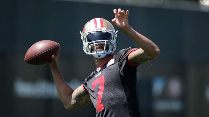 Kaepernick cleared for individual work during 49ers minicamp
