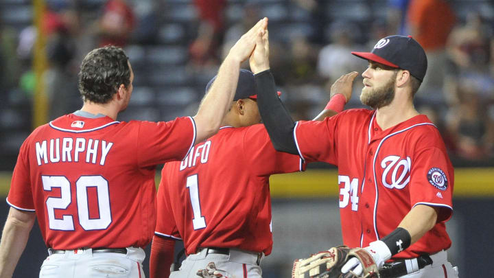 Nationals OF Harper designs cap to raise money for charity Nationals OF Harper designs cap to raise money for charity