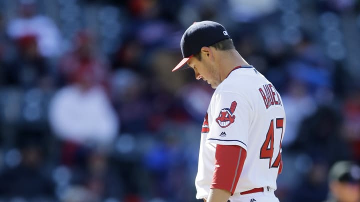 Bauer unhappy but adjusting to new role in Indians' bullpen Bauer unhappy but adjusting to new role in Indians' bullpen
