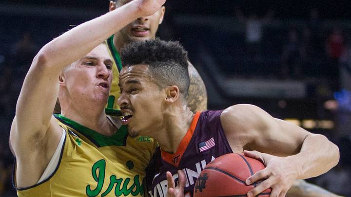 Notre Dame beats Virginia Tech 83-81 Notre Dame beats Virginia Tech 83-81