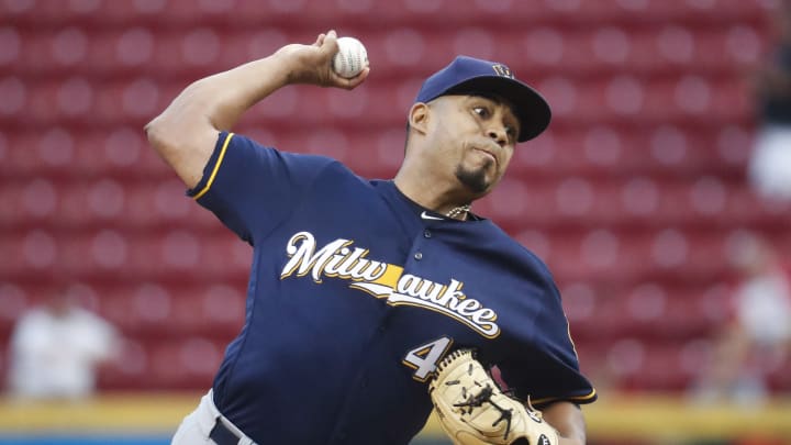 Guerra's season ended by Brewers, citing innings limit