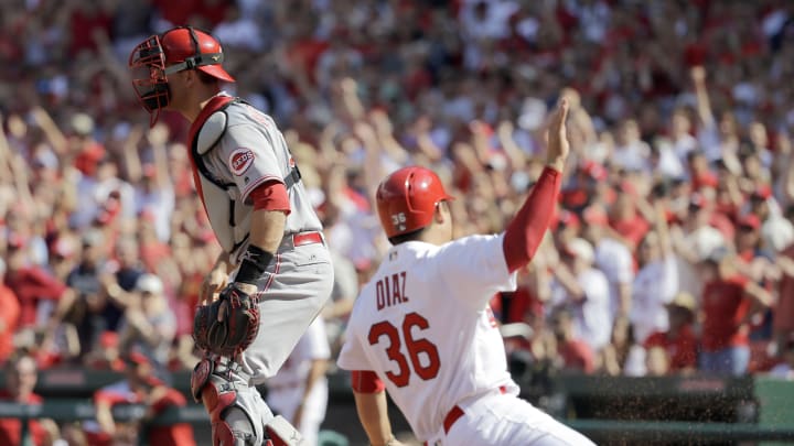 Eric Fryer's 3 hits leads Cardinals over Reds 4-3 Eric Fryer's 3 hits leads Cardinals over Reds 4-3