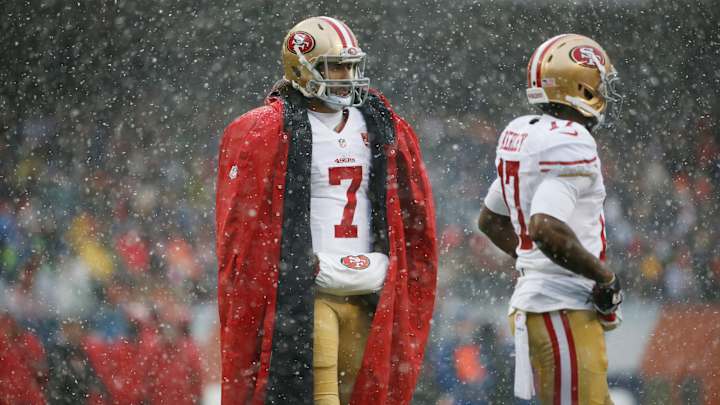 49ers bench Colin Kaepernick in favor of Blaine Gabbert late in Bears game
