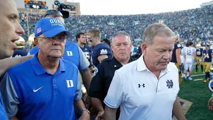 Notre Dame fires defensive coordinator after 1-3 start