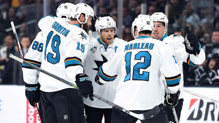 Sharks’ Joe Pavelski shines in Game 1 vs. Los Angeles