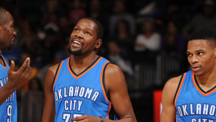 Kevin Durant, Russell Westbrook lead Thunder past Nuggets
