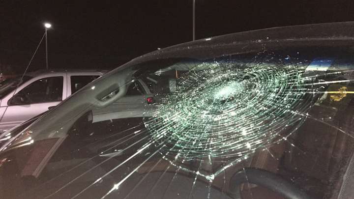 Indy leaguer breaks his own windshield with a grand slam