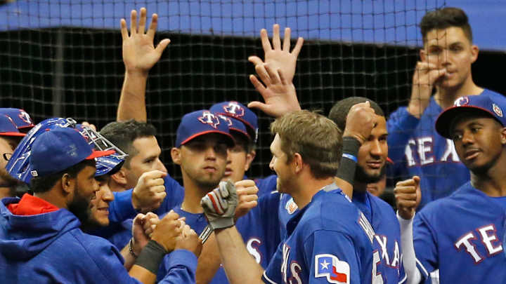 Rangers overcome homers by KC stars for sweep in San Antonio Rangers overcome homers by KC stars for sweep in San Antonio