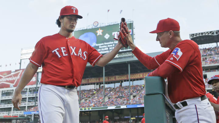 Darvish wins 1st start since 2014 as Rangers top Pirates 5-2 Darvish wins 1st start since 2014 as Rangers top Pirates 5-2