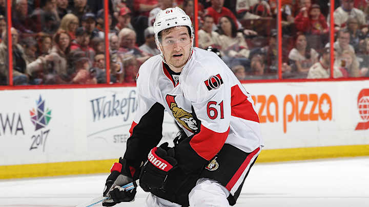 Senators forward Mark Stone diagnosed with concussion