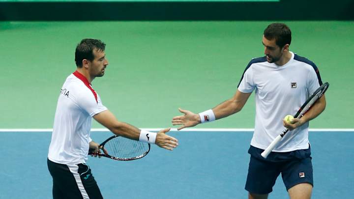 Davis Cup: Croatia stuns in doubles to lead France 2-1