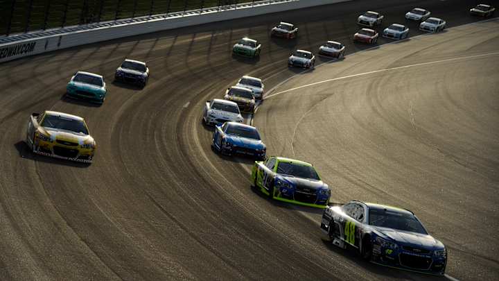 Kyle Busch finally gets first Sprint Cup win at Kansas