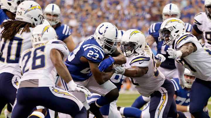 Frank Gore chasing down some of NFL's best running backs