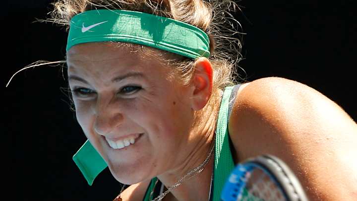 Football fan Azarenka into quarterfinals at Australian Open