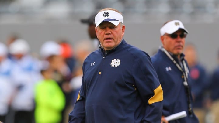 Notre Dame's Brian Kelly survived controversy by winning. Can he survive academic misconduct when he's losing? Notre Dame's Brian Kelly survived controversy by winning. Can he survive academic misconduct when he's losing?