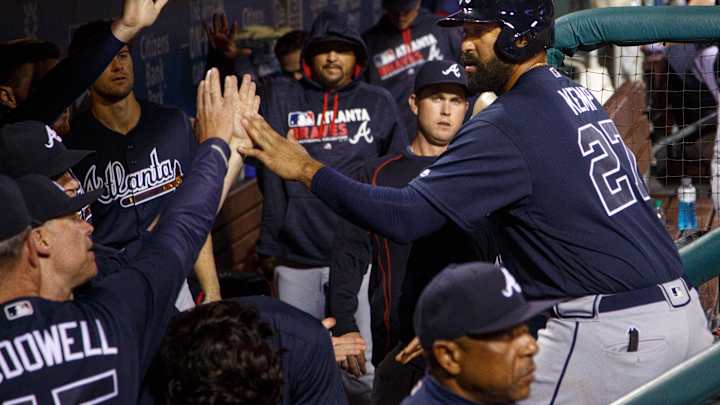 Garcia hits 2 HRs, scores winner in 10th; Braves beat Phils