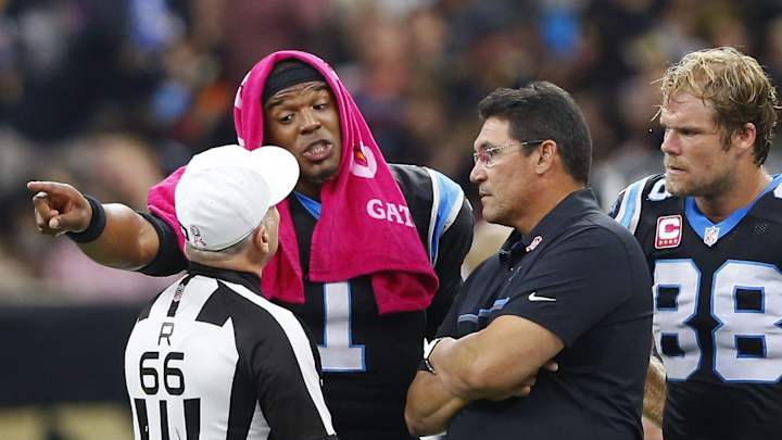 Newton looks fine, Panthers do not in loss to Saints