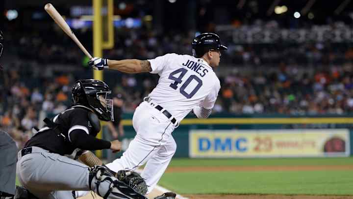 Kinsler, Jones lead Tigers to 8-4 comeback victory