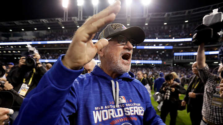 Column: With help from above, Cubs finally win a title