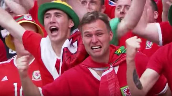 This Wales fan experienced countless emotions in under 30 seconds This Wales fan experienced countless emotions in under 30 seconds