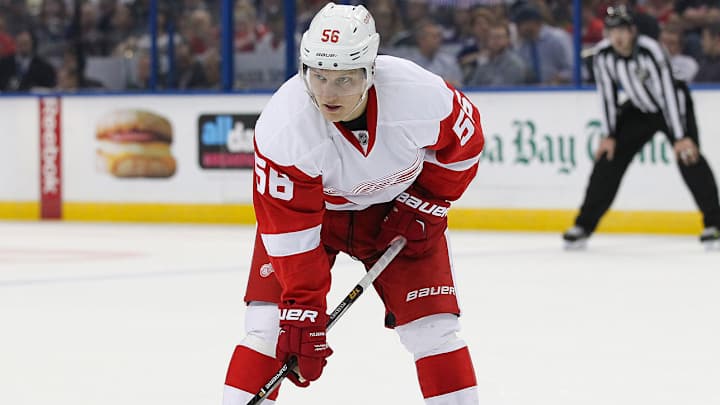 Wild claim RW Teemu Pulkkinen off waivers from Red Wings