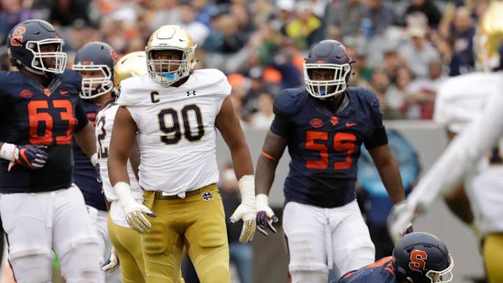 Notre Dame defense is less complex, more players playing