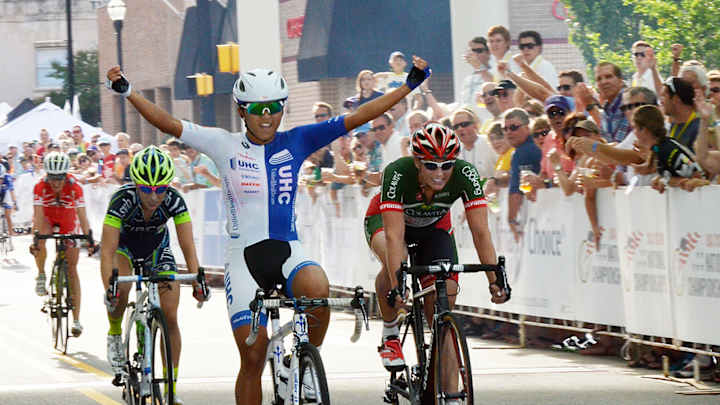 American cyclist Coryn Rivera riding fast road to Rio