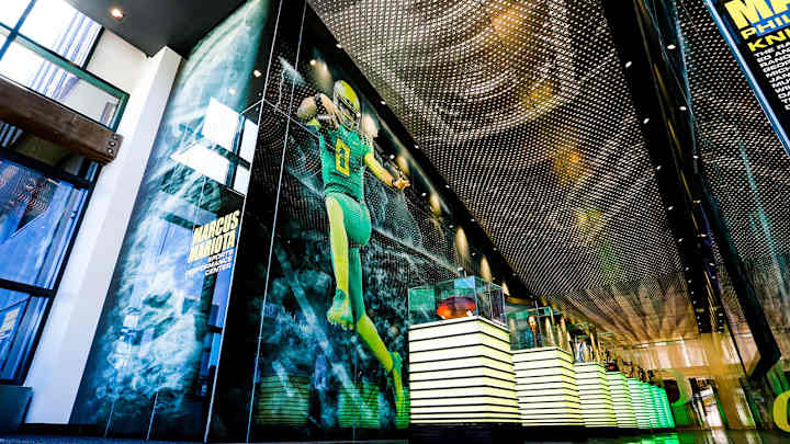 Inside Oregon's new Marcus Mariota Sports Performance Center Inside Oregon's new Marcus Mariota Sports Performance Center