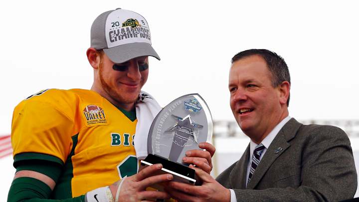 Turned closer, Wentz 'MOP's up another NDSU title