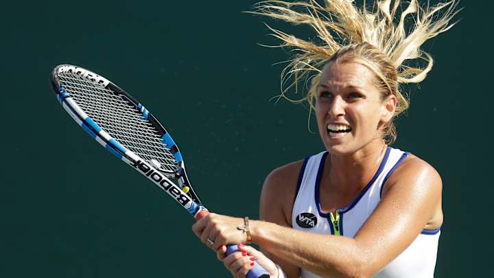 Hradecka beats Bouchard in first round of Miami Open