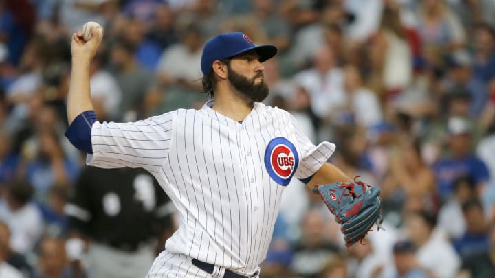 Cubs place Hammel on bereavement list, recall Grimm
