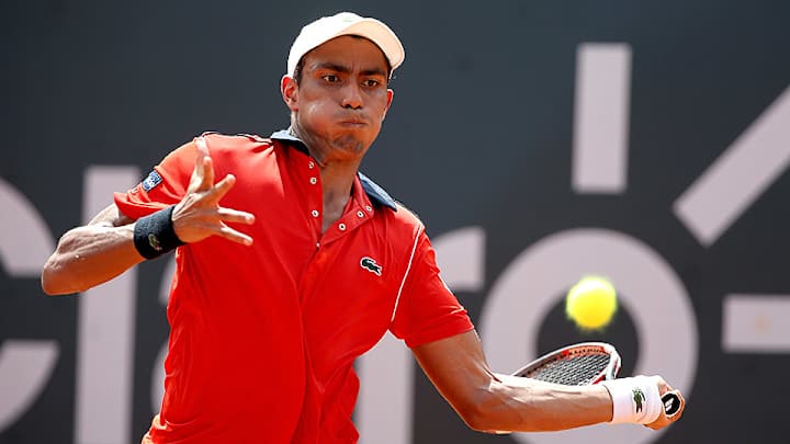 Monteiro beats Almagro to follow up win over Tsonga