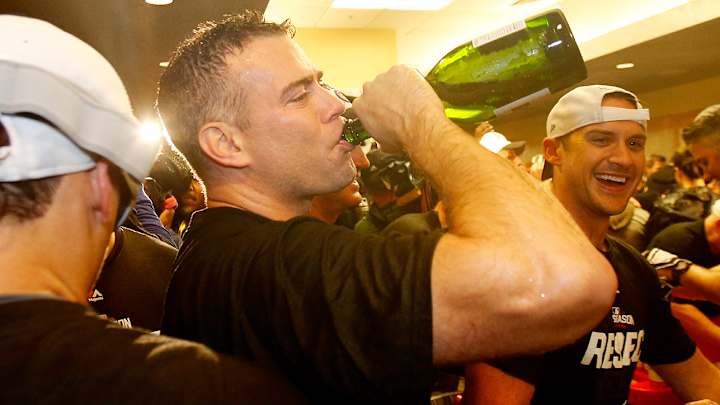 Theo Epstein ate roasted goat after the Cubs won the World Series