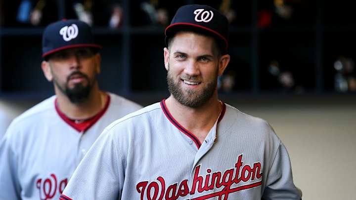 Bryce Harper played baseball with some kids on Facebook Live