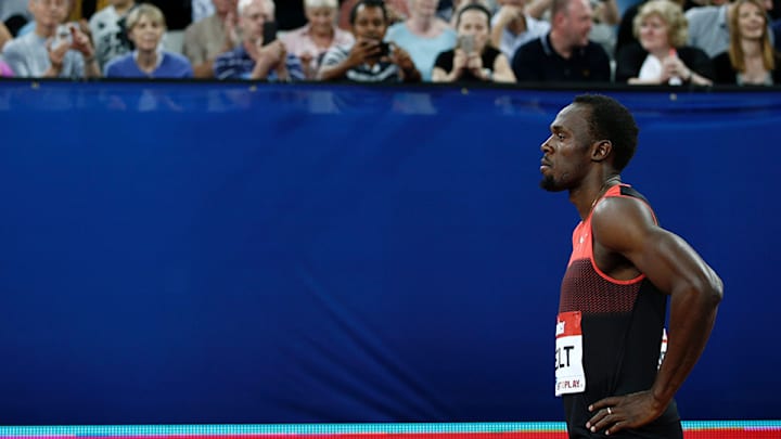 Watch: Usain Bolt returns from injury with 200 meter win in London