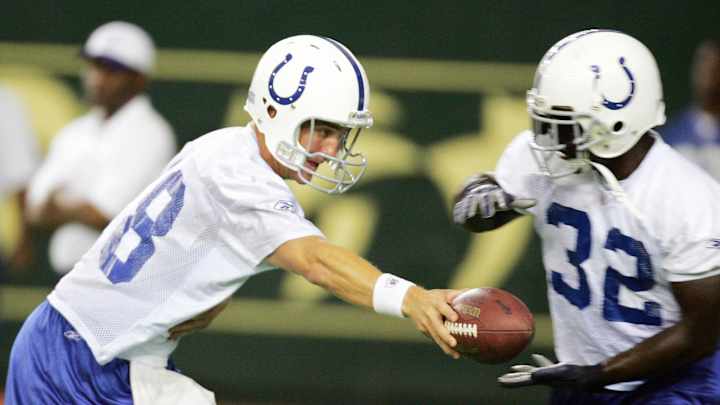 Edgerrin James has the best reason for Peyton Manning to return