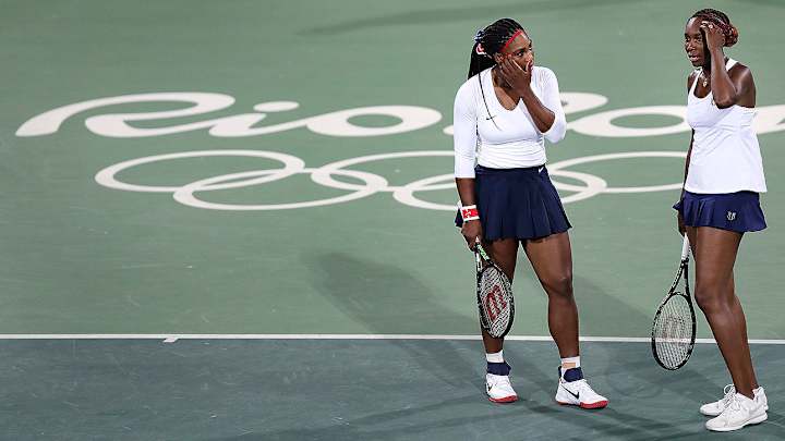 Serena and Venus Williams lose in first round of Olympic doubles