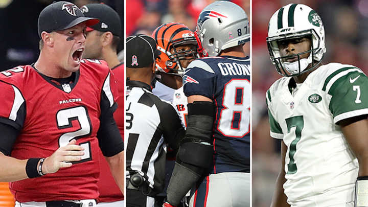 Why These Are Not Your Father’s Falcons, Officials’ Role in Latest Burfict Meltdown, Sink or Swim, Geno Smith