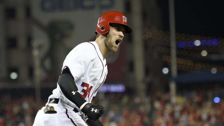 Bryce Harper back in Nationals' lineup after thumb injury