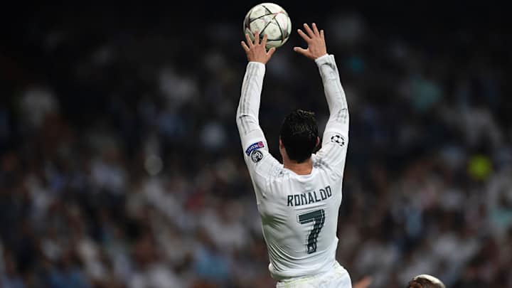 Watch: Cristiano Ronaldo dunks the ball on the goal line