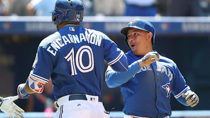 Encarnacion hits 2 HRs, drives in 5, Blue Jays beat Orioles