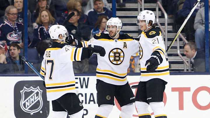 Loui Eriksson scores in OT and Bruins edge Jackets 2-1