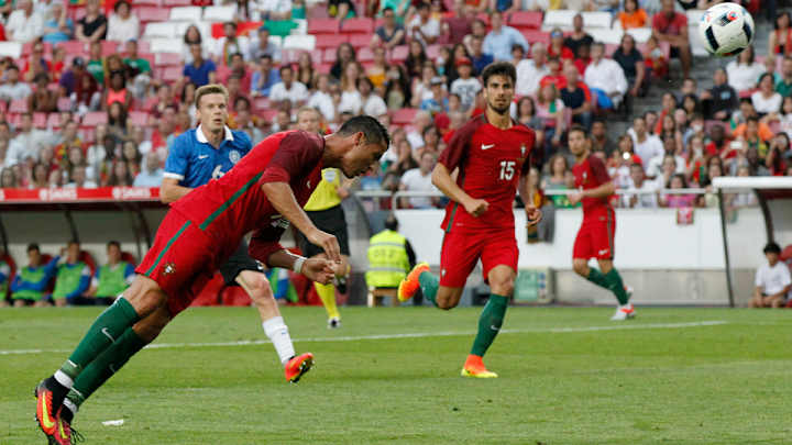 Watch: Cristiano Ronaldo scores two in Portugal Euro 2016 tune-up