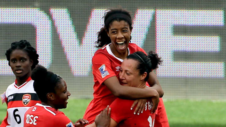 Sinclair scores 159th and Canada beats Trinidad & Tobago 6-0