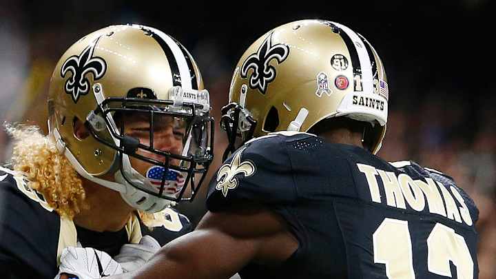 Saints rookie sensation Thomas skids vs. Broncos