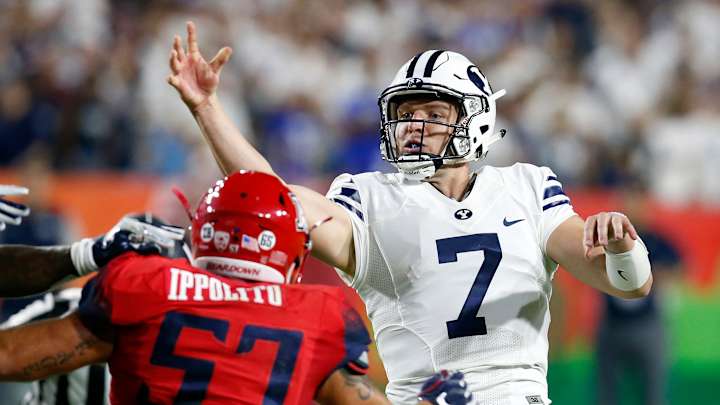 Oldroyd's late kick sends BYU to 18-16 win over Arizona